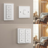 IYOKI® Classic Switch Cover for Philips Hue Dimmer V1, 2-Gang