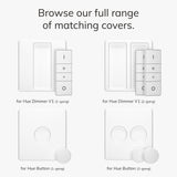 IYOKI® Classic Switch Cover for Philips Hue Dimmer V1, 2-Gang