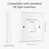 IYOKI® Standard Switch Cover for Philips Hue Dimmer V2, 1-Gang