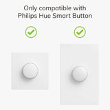 IYOKI® Pro Switch Cover for Philips Hue Button, 1-Gang