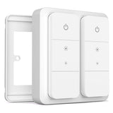 IYOKI® Standard Switch Cover for Philips Hue Dimmer V2, 2-Gang