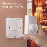 IYOKI® Standard Switch Cover for Philips Hue Button, 2-Gang