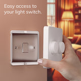 IYOKI® Pro Switch Cover for Philips Hue Button, 2-Gang